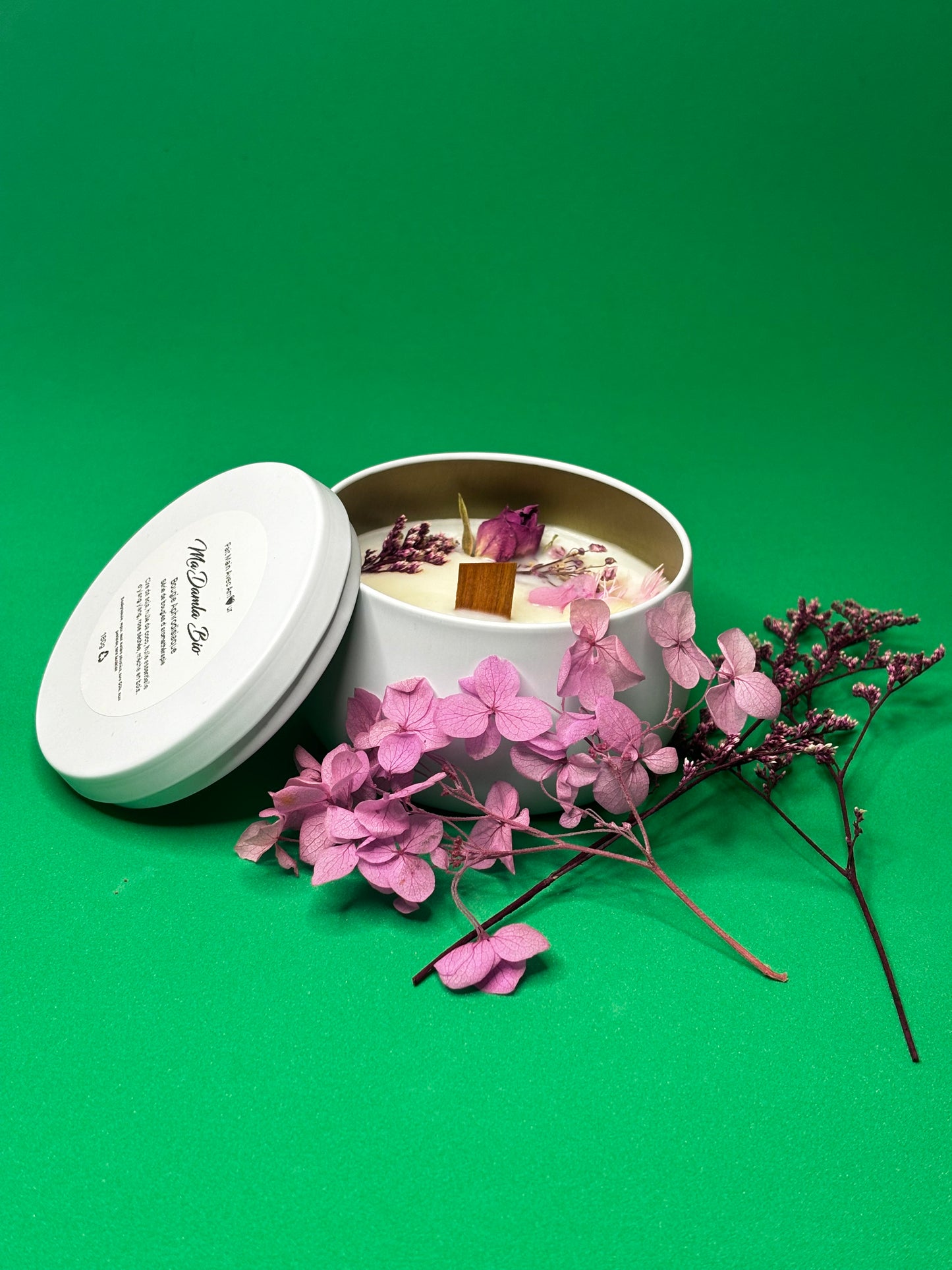 Série d'Aromathérapie 'Bougie aphrodisiaque'