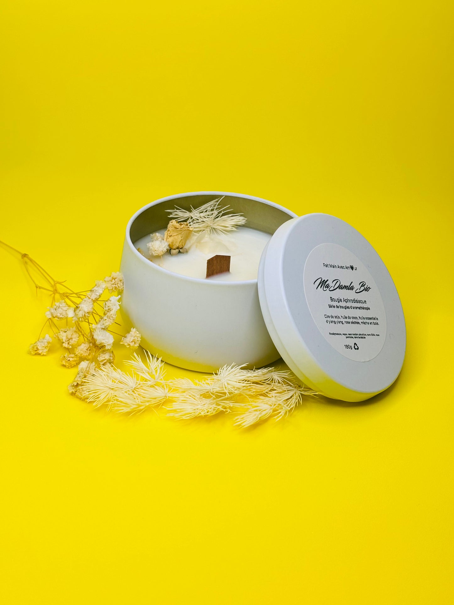 Série d'aromathérapie 'Bougie Apaisante'