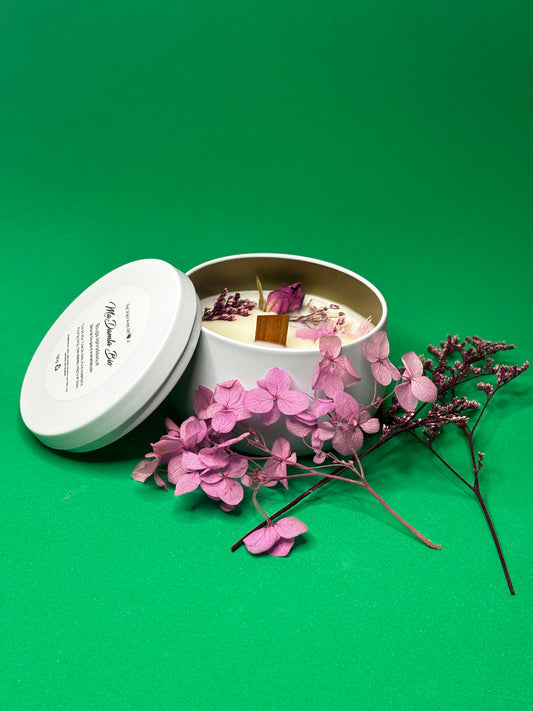 Série d'Aromathérapie 'Bougie aphrodisiaque'
